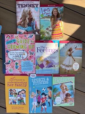 American Girl Books & Guide To Growing up Smart Girls guide Beforever